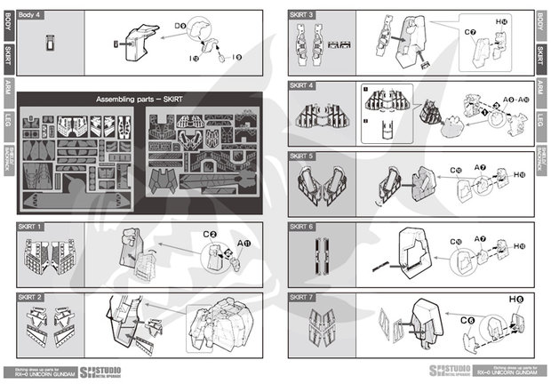 SH Studio MG RX-0 Unicorn Set SHME-002MG