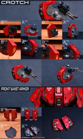 AnchoreT YujiaoLand MG Sazabi A2 Body 2.0 Dress-up Kit