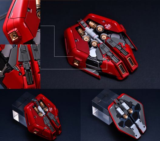 AnchoreT YujiaoLand MG Sazabi A2 Body 2.0 Dress-up Kit