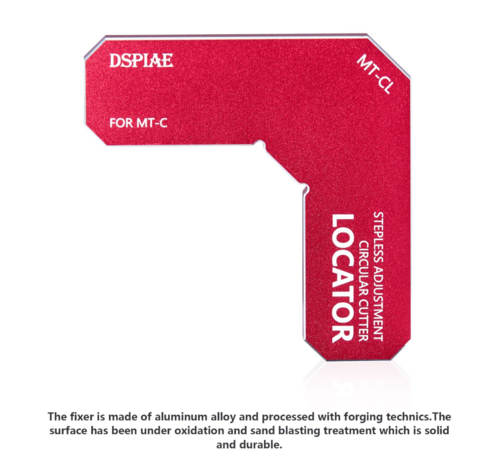 DSPIAE Stepless Adjustment Circular Cutter Locator MT-CL