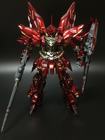 Delpi-Decal MG Sinanju Gold Holo