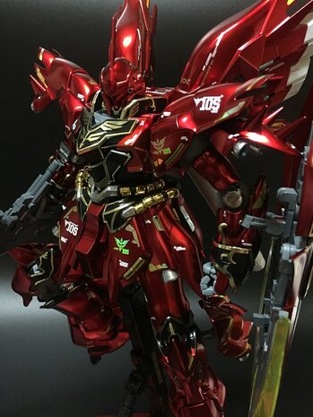 Delpi-Decal MG Sinanju Gold Holo