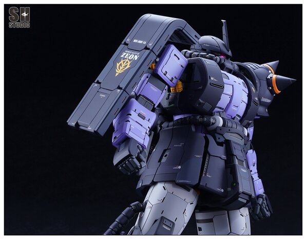 SH Studio x GM Dream PG Zaku II Black Tri-Stars GK or Accessories