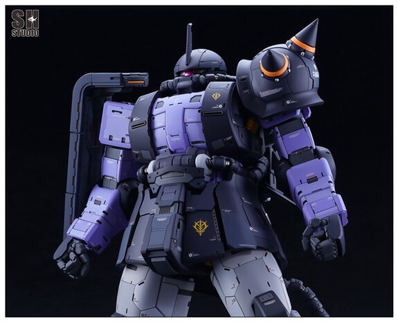 SH Studio x GM Dream PG Zaku II Black Tri-Stars GK or Accessories