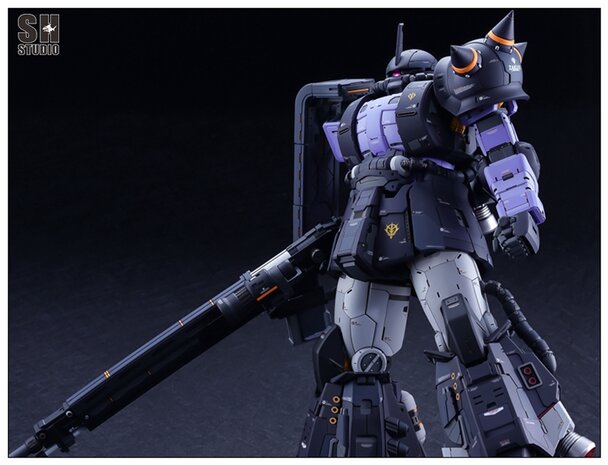 SH Studio x GM Dream PG Zaku II Black Tri-Stars GK or Accessories