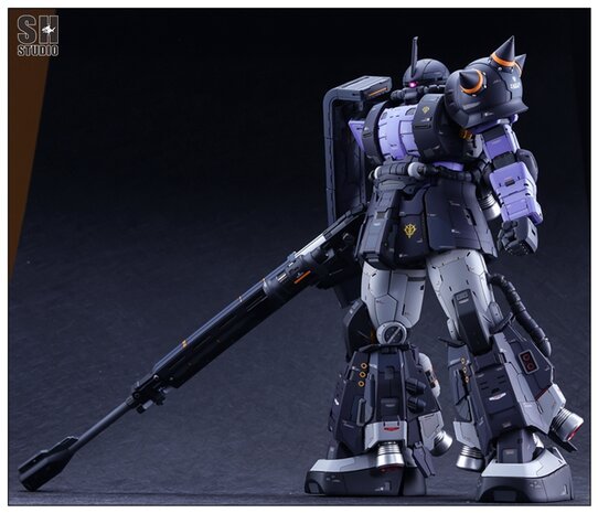 SH Studio x GM Dream PG Zaku II Black Tri-Stars GK or Accessories