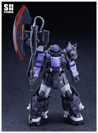 SH Studio x GM Dream PG Zaku II Black Tri-Stars GK or Accessories