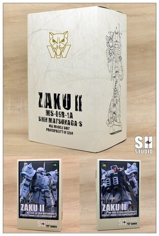 SH Studio x GM Dream PG Zaku II Shin Matsugane GK or Bazooka