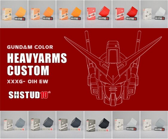 SH Studio x GM Dream PG HeavyArms H1 or H2 Full Resin Kit