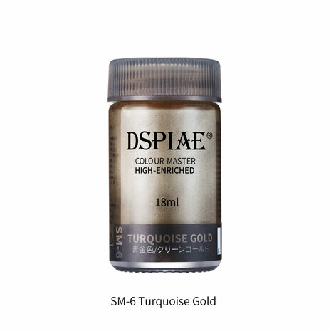 DSPIAE SM-6 Turquoise Gold