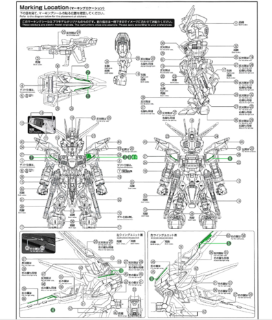 Flaming-Snow MGSD-01 Freedom Gundam Fluorescent