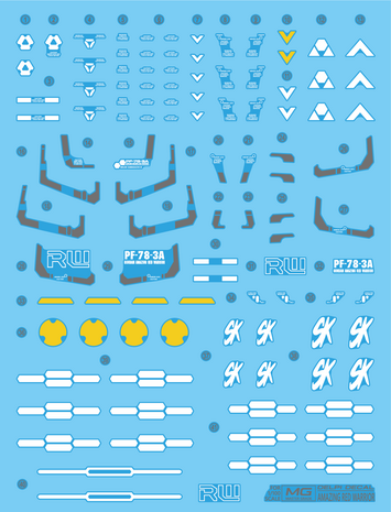 Delpi-Decal MG Amazing Warrior Normal