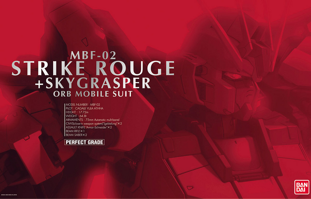 1/60 PG MBF-02 Strike Rouge + Sky Grasper