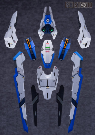 SH Studio x GM Dream PG Aerial Gundam Full Kit + LED + Masking Tape