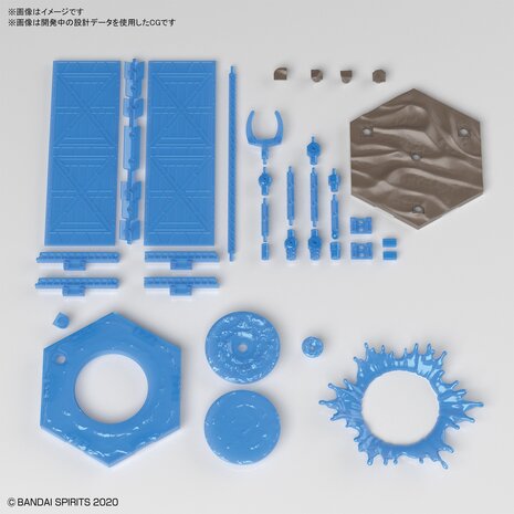 Bandai Customize Scene Base 05 (Water Field Ver.)