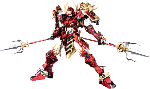 Devil Hunter DH-02 Musha Sanada Yukimura Red Metal Build