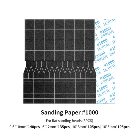 Sanding Paper for Reciprocating Sanding Tool 180-1200 SP-ES