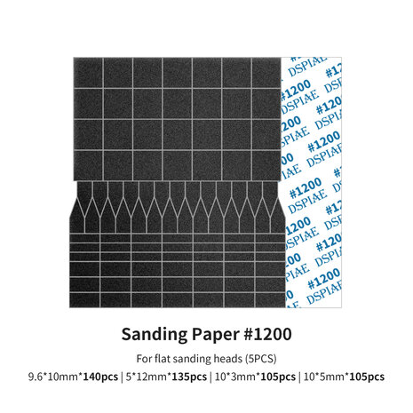 Sanding Paper for Reciprocating Sanding Tool 180-1200 SP-ES