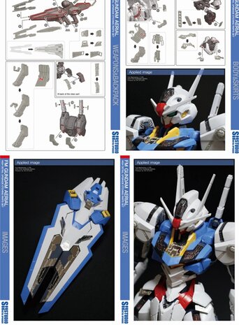 SH Studio FM XVX-016 Aerial Gundam Set SHEU034