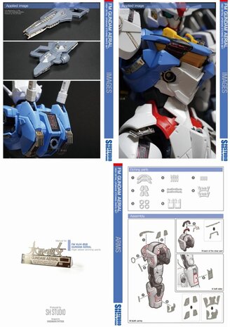 SH Studio FM XVX-016 Aerial Gundam Set SHEU034