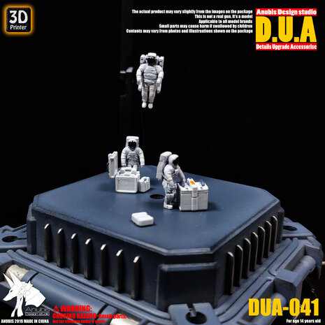 1/100 Anubis DUA-041 Astronauts Space Crew