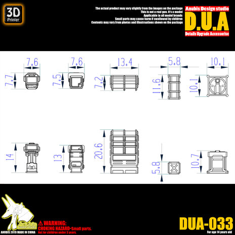 Anubis DUA-033 Mainframe Terminal Accessories 01