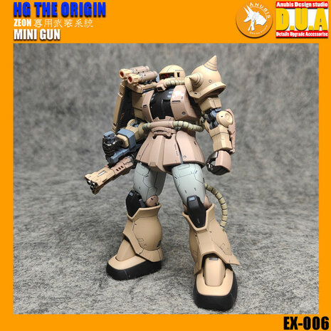 Anubis EX-006 HG Zaku II Shoulder Armament System