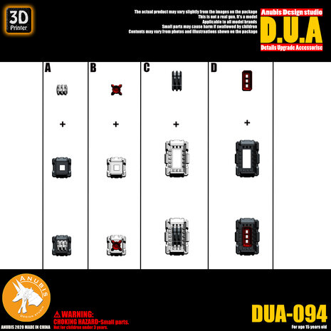 Anubis DUA-094 Detail Upgrade Accessories