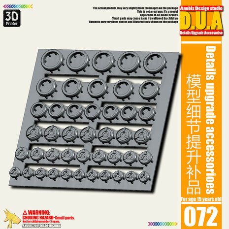 Anubis DUA-072 Detail Upgrade Accessories