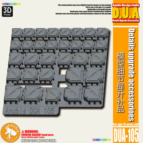 Anubis DUA-105 Detail Upgrade Accessories