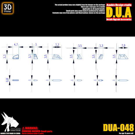 Anubis DUA-048 Detail Upgrade Accessories