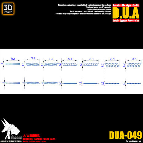 Anubis DUA-049 Detail Upgrade Accessories