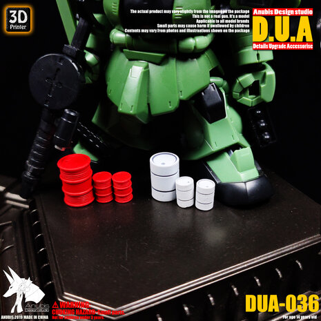 Anubis DUA-036 Diorama Barrels