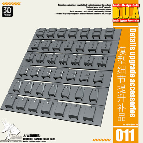 Anubis DUA-011 Detail Upgrade Accessories