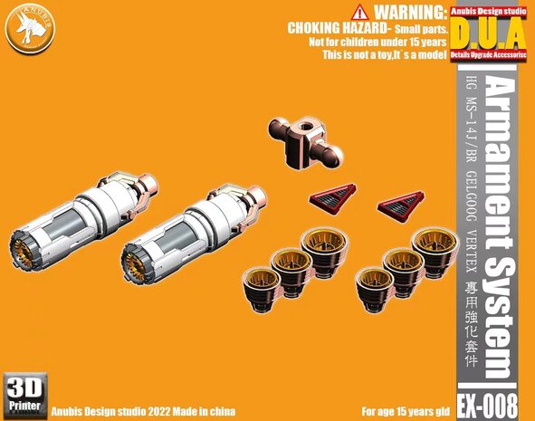 Anubis EX-008 HG MS-14J/BR Gelgoog Armament System