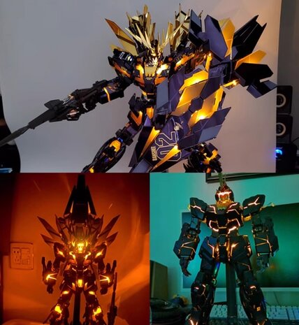 Kosmos PG Unicorn Banshee +1 Shield Yellow LED Set + Remote