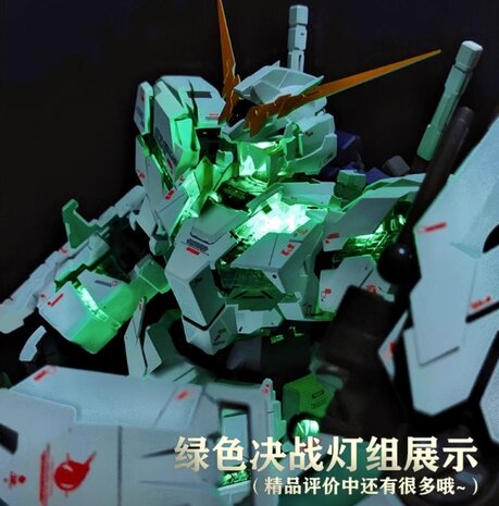 Kosmos PG Unicorn Final Battle Green Full LED Set + Remote