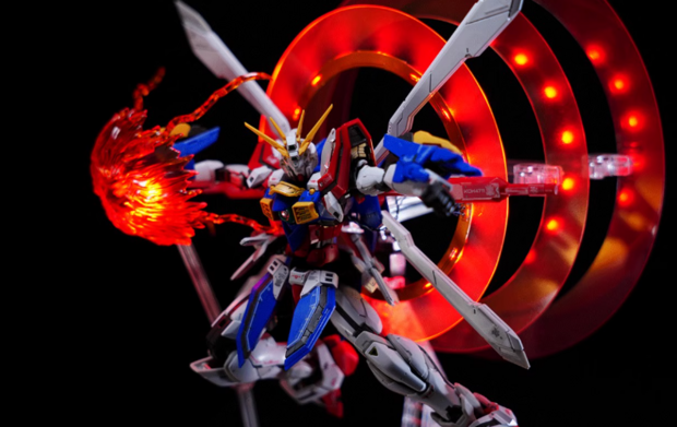 Kosmos RG God Gundam RGB LED Set + Remote