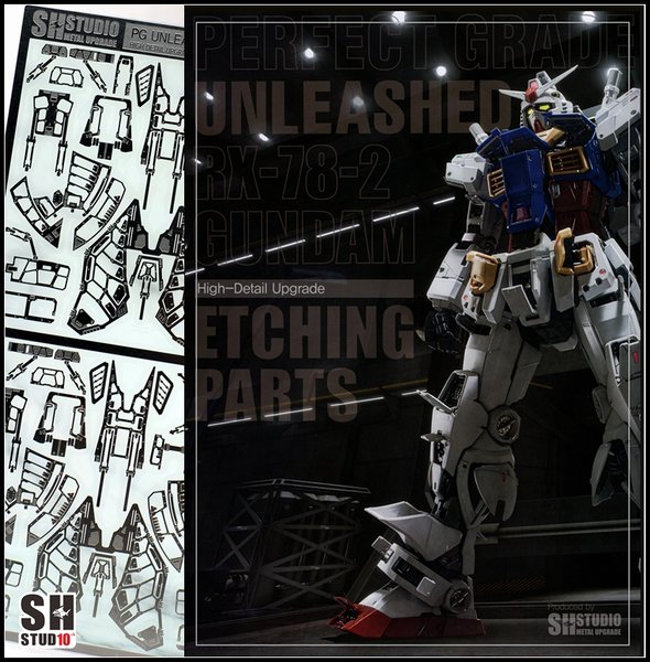 SH Studio PGU RX-78 Photoetch set SHME006PG