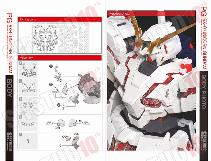 SH Studio PG RX-0 Unicorn Set SHEU029