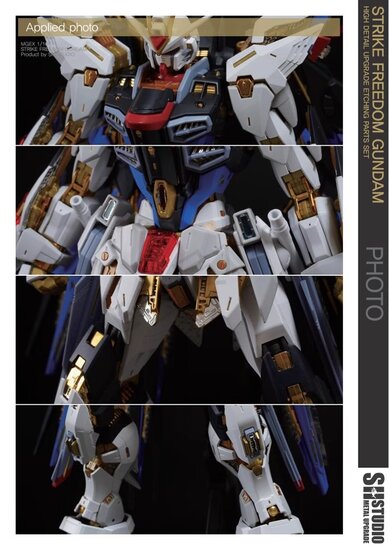 SH Studio MGEX ZGMF-X20A Strike Freedom Gundam Set SHEU032