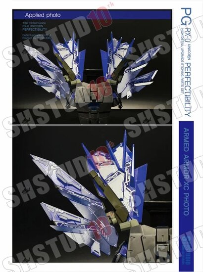 SH Studio PG RX-0 Perfectibility Unicorn Gundam Set