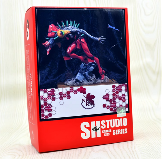 SH Studio Evangelion Unit 1 + Unit 2 Full Resin Garage Kit