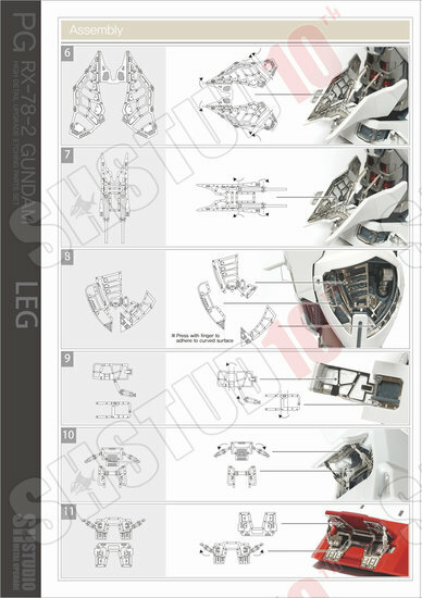 SH Studio PGU RX-78-2 Gundam Photo Etch Set SHME006PG