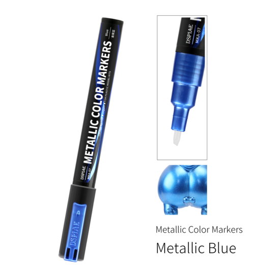 DSPIAE MKA Super Metallic Color Markers Oil Based