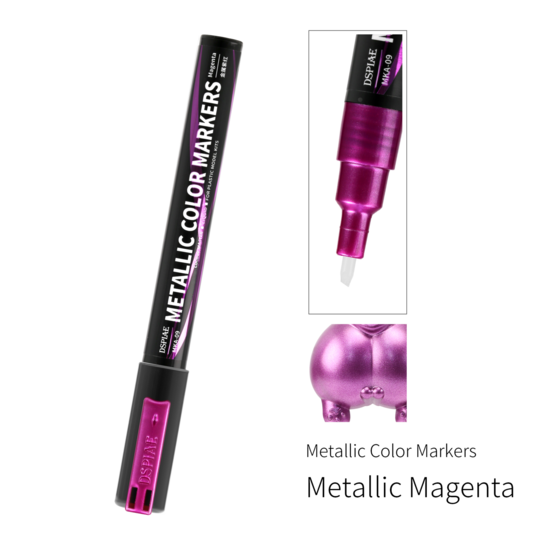 DSPIAE MKA Super Metallic Color Markers Oil Based