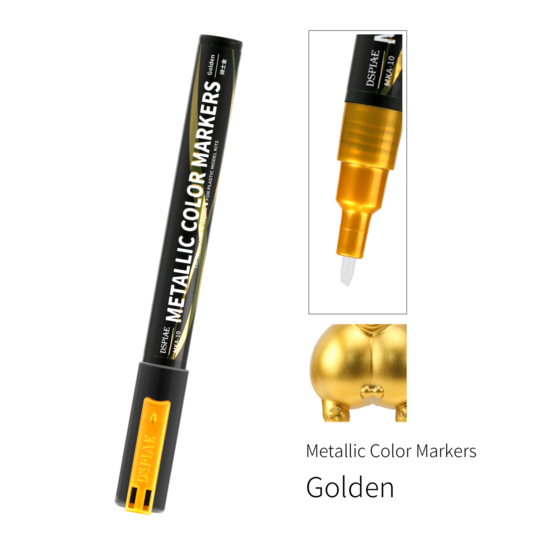 DSPIAE MKA Super Metallic Color Markers Oil Based