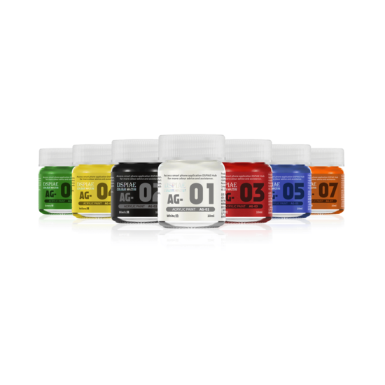 DSPIAE Acrylic Model Paints 10ml Yellow AG-04