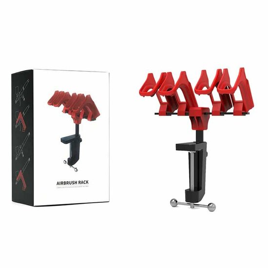 DSPIAE Airbrush Rack (Left Side-Feed Cup) PT-AR-02