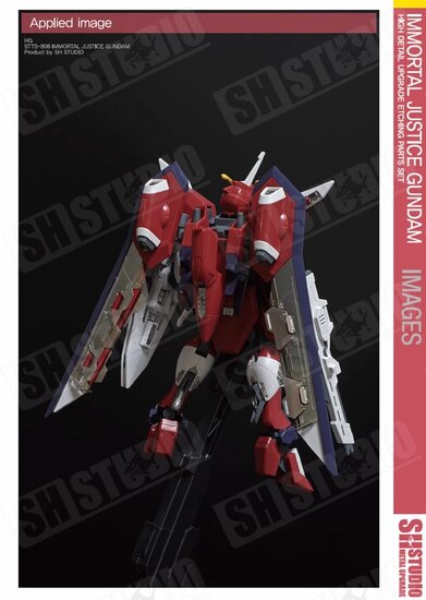 SH Studio HG Immortal Justice Gundam SHEU040 Photo Etch Set